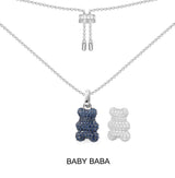 Verstellbare Baby Baba Yummy Bear (Clip) Halskette