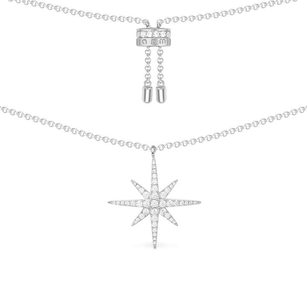 Météorites Halskette – Silber