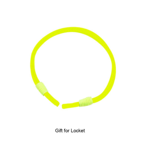 Neon yellow necklace string
