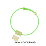 Baby Wonderland Yummy Bear Armband aus Nylon