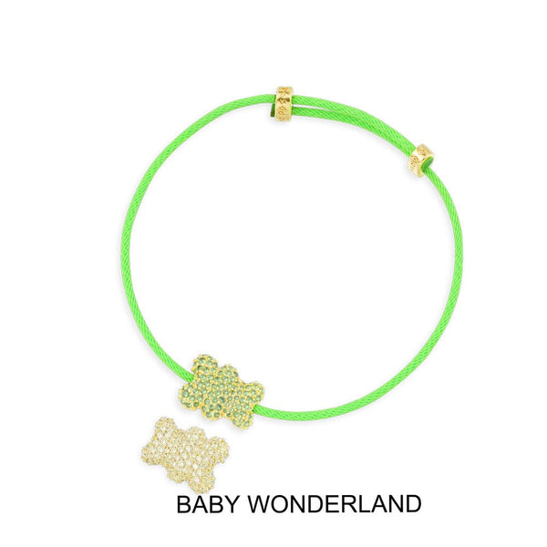 Bracciale nylon Baby Yummy Bear Wonderland