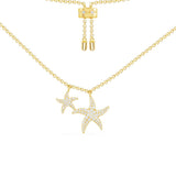 Starfish Adjustable Necklace